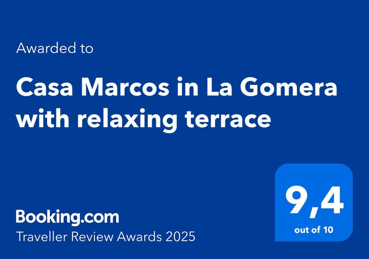 Casa Marcos In La Gomera With Relaxing Terrace Agulo Eksteriør bilde